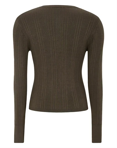 Soft Rebels - SRAitla Strik Cardigan - Slate